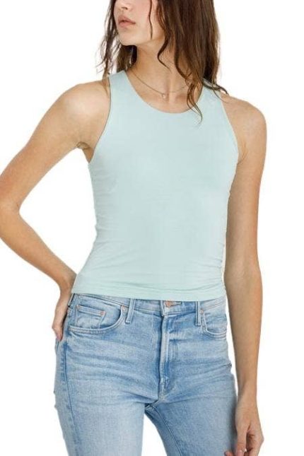 Basic Round Neck Tank Top
