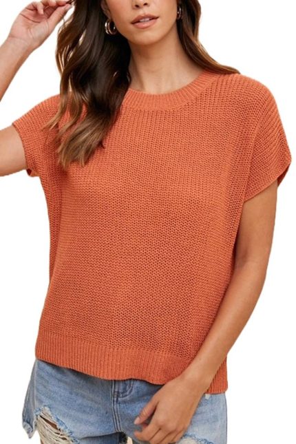 Light Weight Sweater Top