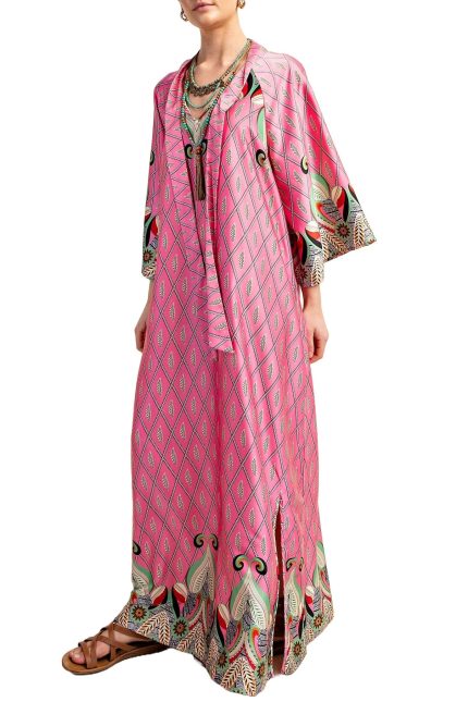 Printed Lounge Maxi Dress