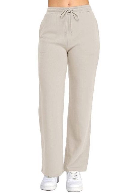 Fleece Straight Leg Jogger