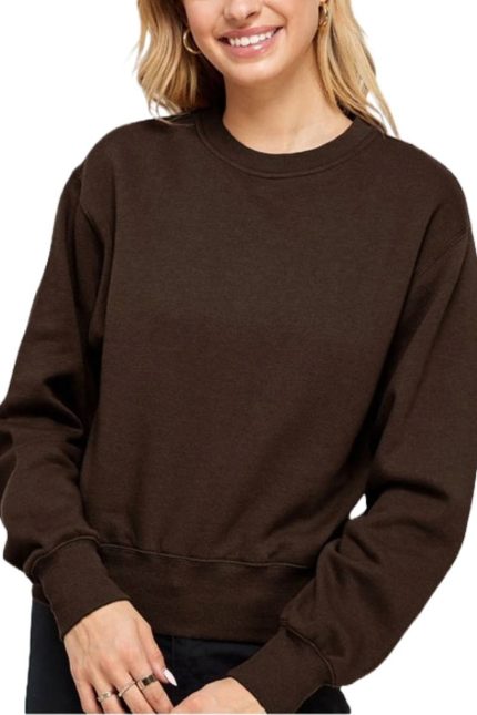 Fleece Basic Sweatshirt
