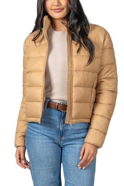 Junior Quilted Nylon Puffer Jacket