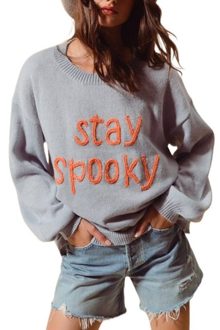 Halloween Sweater Top