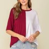 burgundy-white