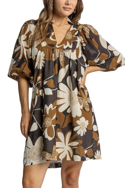Floral Mini Dress