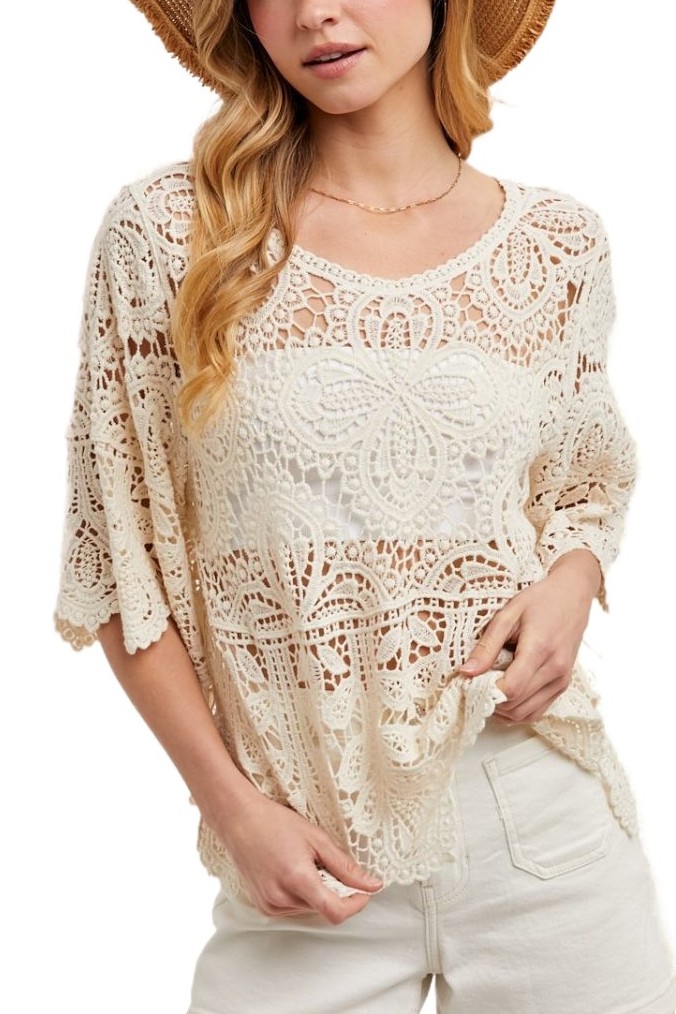 Crochet Lace Top