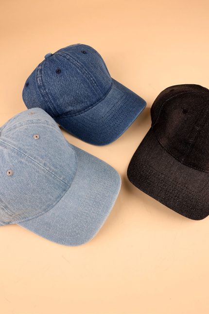 Denim Washed Cap
