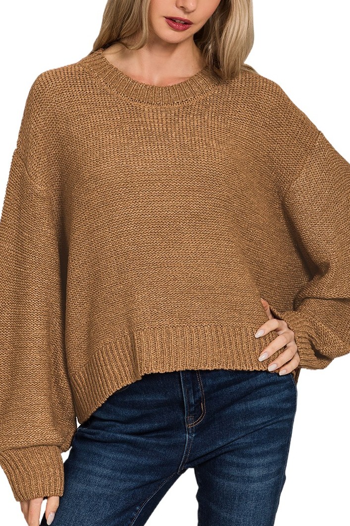 Oversized Baloon Sleeve Sweater