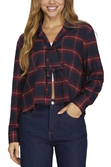 Plaid Collared Shirt