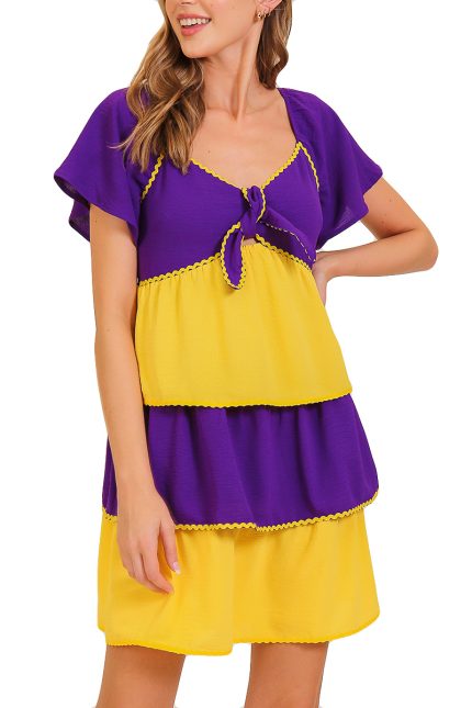 Game Day Aiflow Tiered Dress