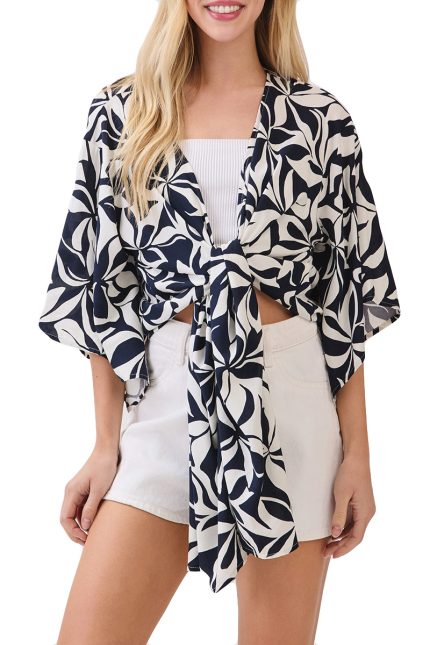 Three Quarter Kimono Cardigan