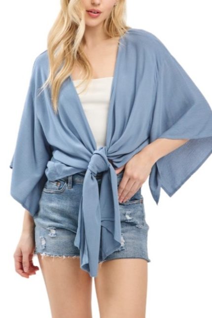 Three Quarter Kimono Cardigan
