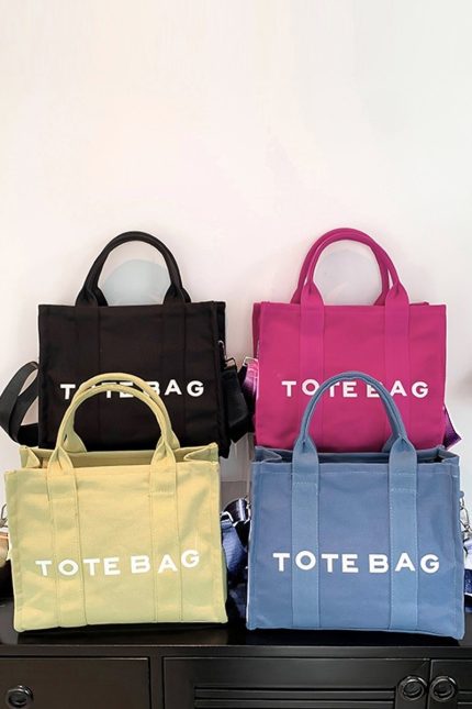 Canvas The Tote Bag With Shoulder Strap