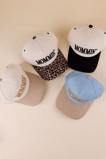 Mommin' Two Tone Corduroy Cap
