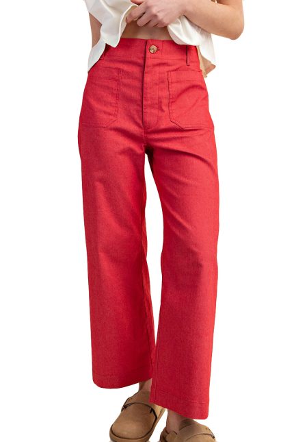 Ankle Cropped Summer Pants