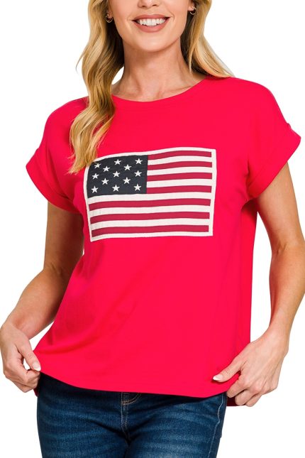 American Flag Tee