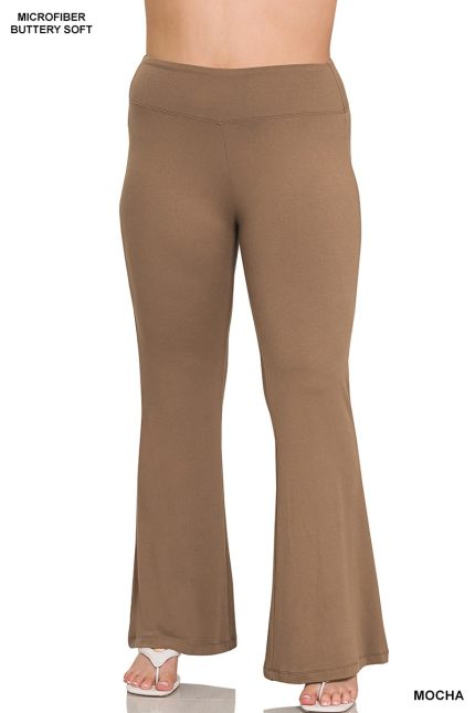 Plus Buttery Soft Flare Leg High Waist Yoga Pants