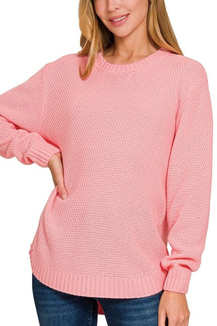 Round Neck Basic Sweater