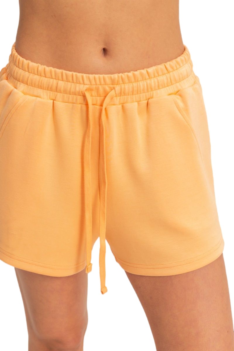 Drawstring Waist Shorts