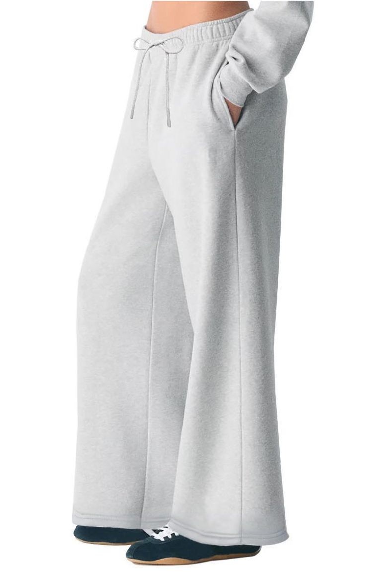 Fleece Oversized Mid Rise Sweatpants