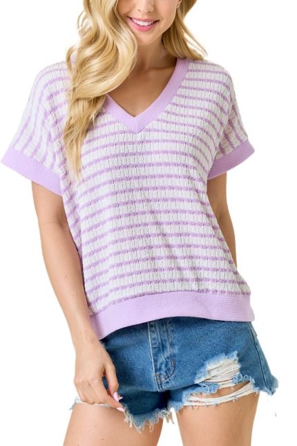 Heart To Heart Stripe Top