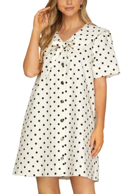 Polkadot Mini Dress