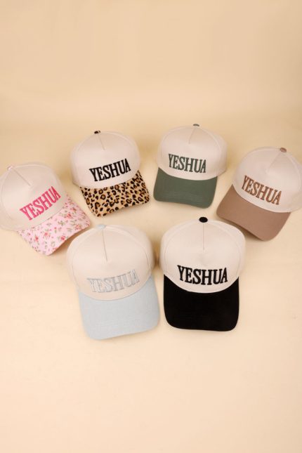 Yeshua Two-tone Canvas Cotton Cap