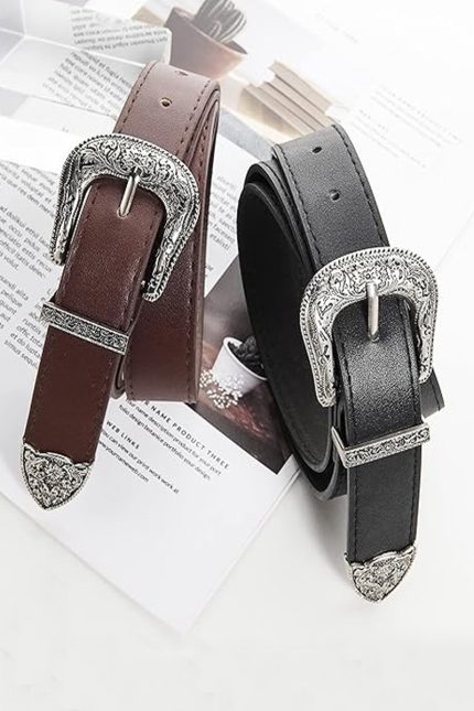 Western Pin Buckle Fashion Belt