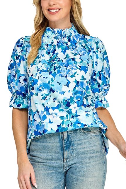 Floral Print Blouse