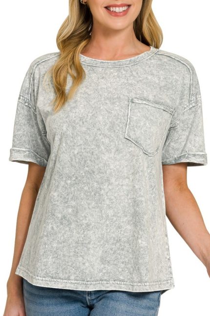 Halo Washed Relaxed Fit Tee