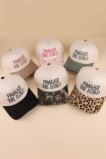 Praise The Lord Two Tone Cotton Hat