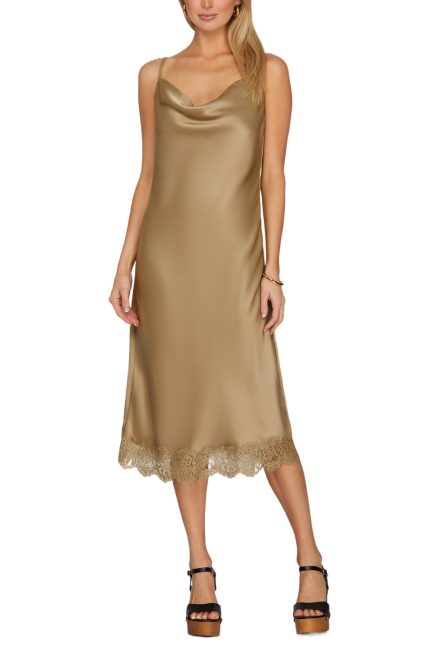 Cami Woven Cawl Midi Dress