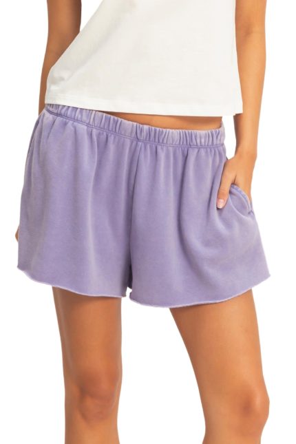 Mineral Wash French Terry Shorts