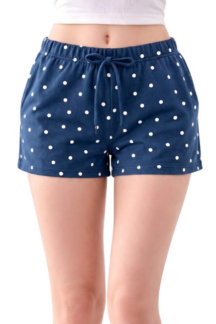 Fleece Babe Polka Dot Shorts