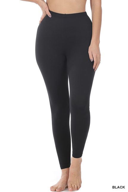 Premium Microfiber Full Length Leggings