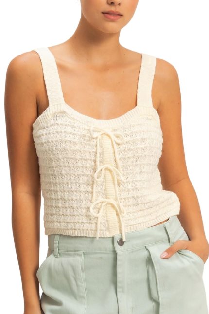 Textured Knit Tank