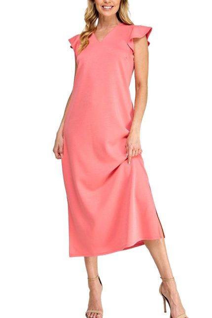 Luxe Modal Scuba Maxi Dress