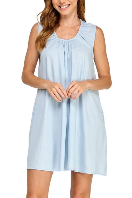 Linen Swing Dress