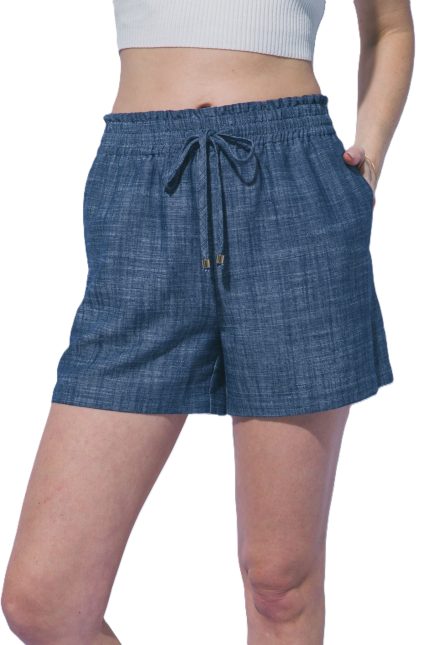 Linen Drawstring Shorts