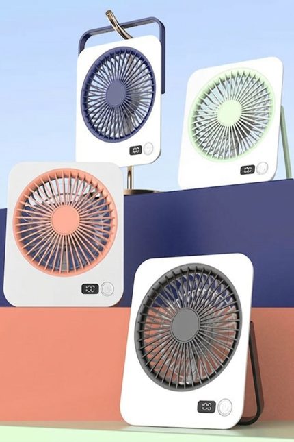 Ultra Quiet Portable Folding Mini Desktop Fan