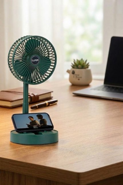 Telescopic Portable Folding Fan