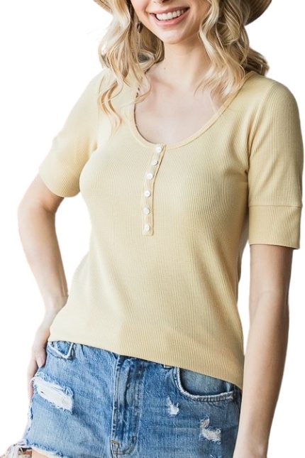 Thermal Button Front Top