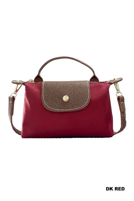Trendy Color Block Flap Mini Handbag Trendy Color Block Flap
