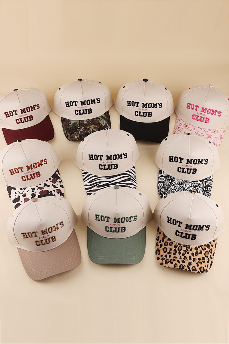 Hot Mom's Club Two Tone Snapback Hat