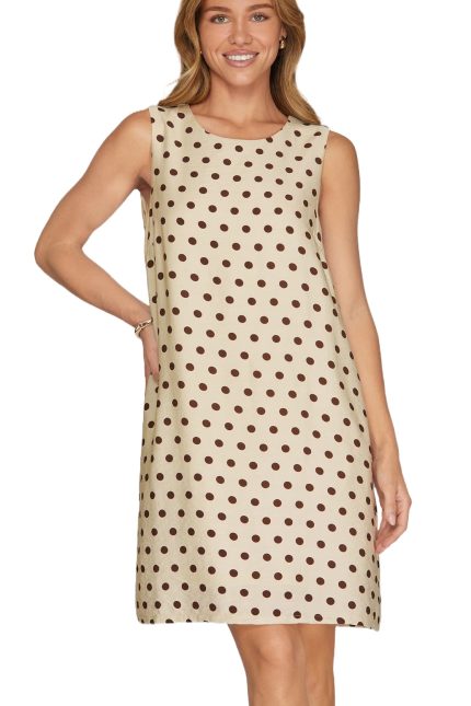 Polka Dot Mini Dress