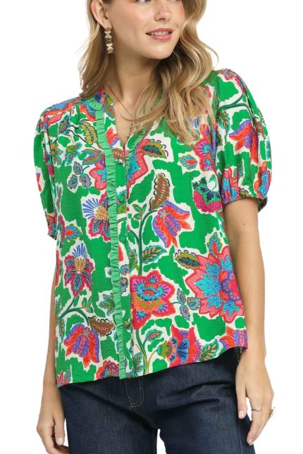 Floral Print Blouse