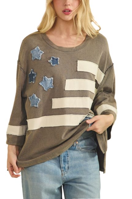 Star Oversized Sweatshirt