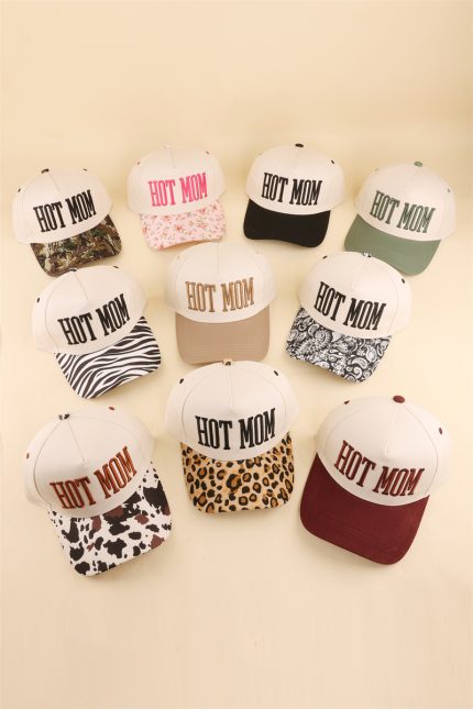 Hot Mom Two Tone Snapback Hat