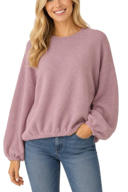 Balloon Sleeved Pullover