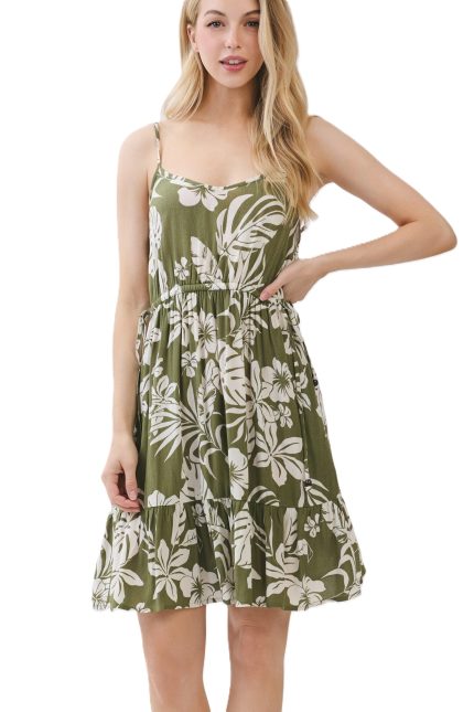 Print Mini Cami Dress